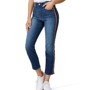 Madewell Tux Stripe Stovepipe Jeans